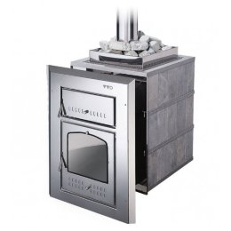 Дровяная печь для бани ВВД Чародейка М в талькохлорите